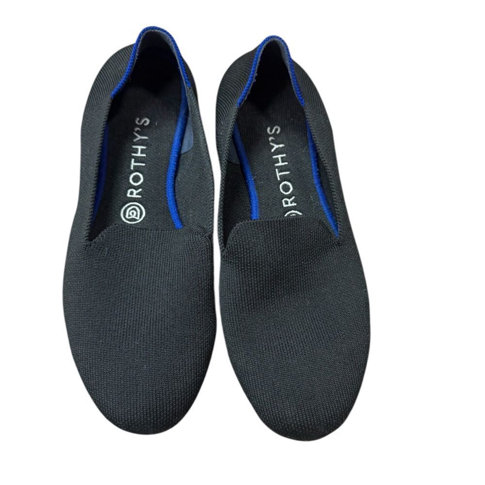 Rothy's Black and Blue Flats